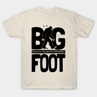 Vintage Bigfoot Sign The Legend Lives T-Shirt